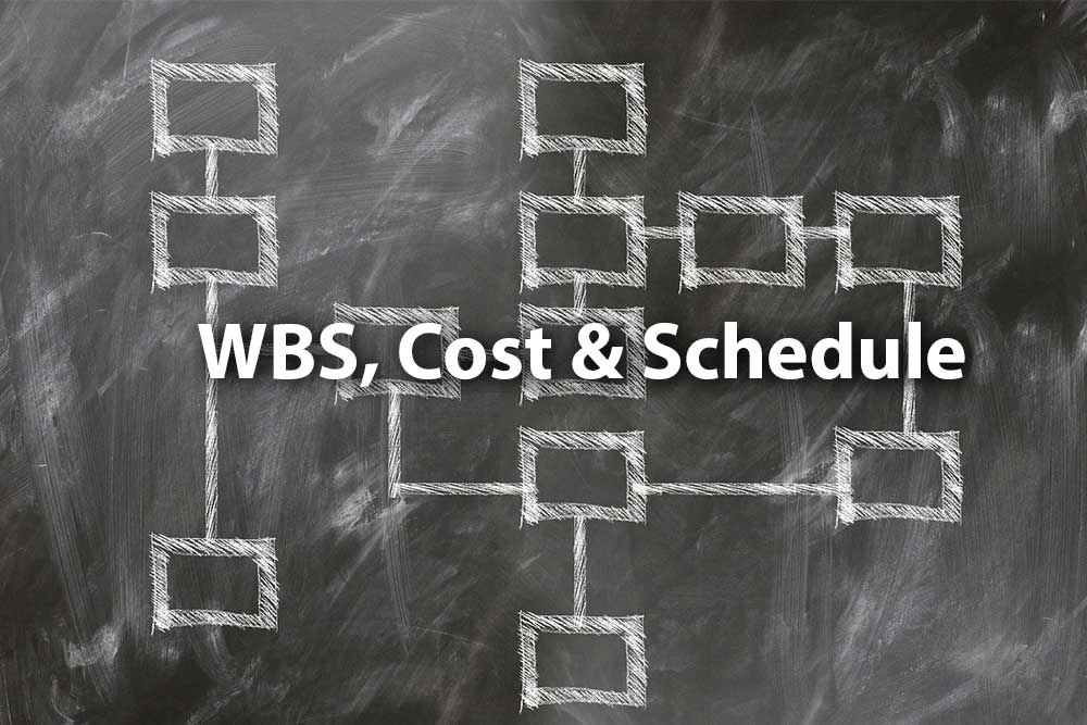 WBS, Cost & Schedule: title slide.